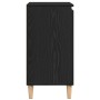 Aparador Negro de Roble 60x35x70 cm de Madera VidaXL de , Aparadores - Ref: Foro24-862593, Precio: 80,02 €, Descuento: %