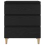 Aparador Negro Roble 60x35x70 cm Madera elaborada de , Aparadores - Ref: Foro24-862595, Precio: 90,99 €, Descuento: %