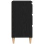 Aparador Negro Roble 60x35x70 cm Madera elaborada de , Aparadores - Ref: Foro24-862595, Precio: 90,99 €, Descuento: %
