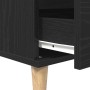 Aparador Negro Roble 60x35x70 cm Madera elaborada de , Aparadores - Ref: Foro24-862595, Precio: 90,99 €, Descuento: %