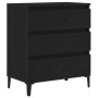 Aparador Negro Roble 60x35x70 cm Madera elaborada de , Aparadores - Ref: Foro24-862596, Precio: 91,74 €, Descuento: %