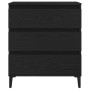 Aparador Negro Roble 60x35x70 cm Madera elaborada de , Aparadores - Ref: Foro24-862596, Precio: 91,74 €, Descuento: %
