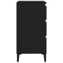 Aparador Negro Roble 60x35x70 cm Madera elaborada de , Aparadores - Ref: Foro24-862596, Precio: 91,74 €, Descuento: %