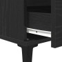 Aparador Negro Roble 60x35x70 cm Madera elaborada de , Aparadores - Ref: Foro24-862596, Precio: 91,74 €, Descuento: %