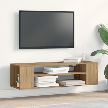 Mueble de TV de Pared en Roble Artisan de 100x30x26,5 cm von , TV-Möbel - Ref: Foro24-862599, Preis: 49,54 €, Rabatt: %