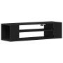 Mueble para TV de pared en roble negro, 100x30x26.5 cm, de madera compuesta von , TV-Möbel - Ref: Foro24-862600, Preis: 50,83...