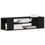 Mueble para TV de pared en roble negro, 100x30x26.5 cm, de madera compuesta von , TV-Möbel - Ref: Foro24-862600, Preis: 50,83...