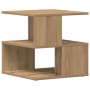 Mesa Lateral de Roble Hecha a Mano 40x40x40 cm de Madera de , Mesas auxiliares - Ref: Foro24-862604, Precio: 41,08 €, Descuen...