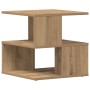 Mesa Lateral de Roble Hecha a Mano 40x40x40 cm de Madera de , Mesas auxiliares - Ref: Foro24-862604, Precio: 41,08 €, Descuen...