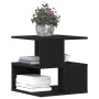 Mesa Auxiliar Negro Roble 40x40x40 cm Madera Aglomerada de , Mesas auxiliares - Ref: Foro24-862605, Precio: 38,88 €, Descuent...