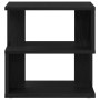 Mesa Auxiliar Negro Roble 40x40x40 cm Madera Aglomerada de , Mesas auxiliares - Ref: Foro24-862605, Precio: 38,88 €, Descuent...