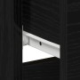 Mesa de Noche Negra Roble 40x40x50 cm Madera de , Mesitas de noche - Ref: Foro24-862609, Precio: 56,91 €, Descuento: %