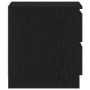 Mesita de noche Negro Roble 50x40x43,5 cm Madera de , Mesitas de noche - Ref: Foro24-862611, Precio: 64,51 €, Descuento: %