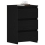 Cabecera de Noche Negro Roble 40x35x62,5 cm Madera Elaborada de , Mesitas de noche - Ref: Foro24-862613, Precio: 74,08 €, Des...