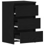Cabecera de Noche Negro Roble 40x35x62,5 cm Madera Elaborada de , Mesitas de noche - Ref: Foro24-862613, Precio: 74,08 €, Des...