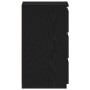 Cabecera de Noche Negro Roble 40x35x62,5 cm Madera Elaborada de , Mesitas de noche - Ref: Foro24-862613, Precio: 74,08 €, Des...