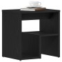 Mesita de Noche Roble Negro 40x30x40 cm Madera Ingenierizada de , Mesitas de noche - Ref: Foro24-862615, Precio: 35,05 €, Des...