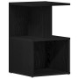Mesitas de noche 2 pcs Negro Roble 35x35x55 cm Madera Compuesta de , Mesitas de noche - Ref: Foro24-862618, Precio: 73,16 €