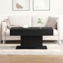 Mesa de Café Negra Roble 96x50x45 cm Madera von , Couchtisch - Ref: Foro24-862624, Preis: 71,49 €, Rabatt: %