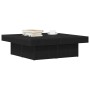 Mesa de café en negro y roble, 90x90x28 cm, hecha de madera de ingeniería von , Couchtisch - Ref: Foro24-862628, Preis: 107,1...