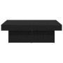 Mesa de café en negro y roble, 90x90x28 cm, hecha de madera de ingeniería von , Couchtisch - Ref: Foro24-862628, Preis: 107,1...