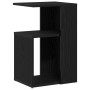 Mesa Auxiliar Negra de Roble 36x30x56 cm en Madera Elaborada de , Mesas auxiliares - Ref: Foro24-862630, Precio: 43,10 €, Des...