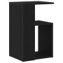 Mesa Auxiliar Negra de Roble 36x30x56 cm en Madera Elaborada de , Mesas auxiliares - Ref: Foro24-862630, Precio: 43,10 €, Des...