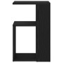 Mesa Auxiliar Negra de Roble 36x30x56 cm en Madera Elaborada de , Mesas auxiliares - Ref: Foro24-862630, Precio: 43,10 €, Des...