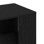 Mesa Auxiliar Negra de Roble 36x30x56 cm en Madera Elaborada de , Mesas auxiliares - Ref: Foro24-862630, Precio: 43,10 €, Des...