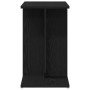 Mesa auxiliar negra de roble 50x30x50 cm de madera ingeniera de , Mesas auxiliares - Ref: Foro24-862631, Precio: 40,70 €, Des...