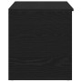 Cajón de almacenamiento Negro Roble 84x42x46 cm Madera by , Storage trunks - Ref: Foro24-862633, Price: 79,70 €, Discount: %