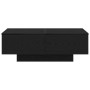 Mesa de café Negra de Roble 90x60x31 cm de Madera by , Coffee table - Ref: Foro24-862634, Price: 124,46 €, Discount: %