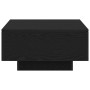 Mesa de café Negra de Roble 90x60x31 cm de Madera by , Coffee table - Ref: Foro24-862634, Price: 124,46 €, Discount: %