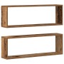 Estantes de pared 2 pcs Madera reciclada 80x15x26 cm von , Regale und Regale - Ref: Foro24-862639, Preis: 36,70 €, Rabatt: -5%%