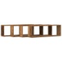 Estanterías de pared 4 pcs Madera antigua 80x15x26 cm Madera trabajada von , Regale und Regale - Ref: Foro24-862640, Preis: 5...