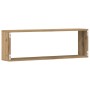 Estanterías de pared 2 piezas Roble Artisan 80x15x26 cm Madera von , Regale und Regale - Ref: Foro24-862641, Preis: 33,42 €, ...