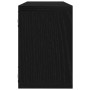 Estanterías de pared 2 paquetes Roble negro 60x15x23 cm Hechas de madera contrachapada by , Shelves and shelves - Ref: Foro24...
