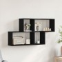 Armario de pared de roble negro  76x15x53 cm hecho de madera elaborada | Foro24.es | Tu tienda online para hogar, jardín y más Foro24.es