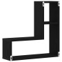 Estanterías 2 pcs de roble negro 50x15x85 cm de madera compuesta von , Regale und Regale - Ref: Foro24-862651, Preis: 39,35 €...