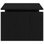 Mesa de café Negra de Roble 68x38x50 cm de Madera Compuesta by , Coffee table - Ref: Foro24-862663, Price: 44,59 €, Discount: %