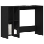 Escritorio Negro Roble 102,5x35x75 cm Madera Ingenerizada de , Escritorios - Ref: Foro24-862664, Precio: 78,67 €, Descuento: %