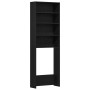 Armario para Lavadora Roble Negro 64x24x190 cm Madera Técnica von , Zubehör für Waschmaschinen und Trockner - Ref: Foro24-862...