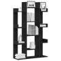 Estante Roble Negro 86x25.5x140 cm Madera by , Bookcases and shelves - Ref: Foro24-862680, Price: 87,73 €, Discount: %