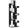 Estantería Roble Negro 48x25,5x140 cm Madera Compuesta von , Bücherregale und Regale - Ref: Foro24-862681, Preis: 57,66 €, Ra...