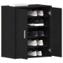 Armario para zapatos Negro Roble 60x35x70 cm Madera de , Zapateros y organizadores de calzado - Ref: Foro24-862682, Precio: 9...
