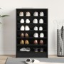 Zapatero Negro Roble 60x35x92 cm Madera de , Zapateros y organizadores de calzado - Ref: Foro24-862684, Precio: 95,52 €, Desc...