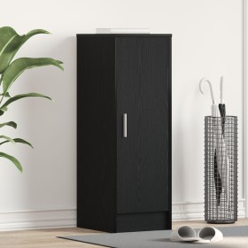 Armario para zapatos Negro Roble 32x35x92 cm de madera by , Shoe racks and shoe organizers - Ref: Foro24-862685, Price: 72,37...
