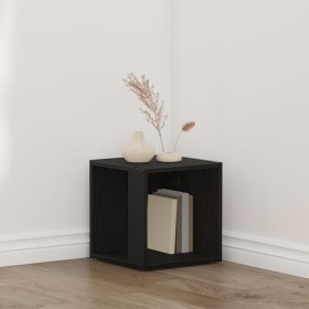 Comprar Mesa Lateral Negro Roble 33x33x34,5 cm