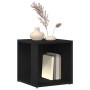 Mesa Lateral  Negro Roble 33x33x34,5 cm Madera Ingenierizada | Foro24.es | Tu tienda online para hogar, jardín y más Foro24.es