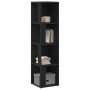 Estantería Negra de Roble 33x33x132 cm de madera von , Schließfächer und Lagerschränke - Ref: Foro24-862692, Preis: 66,88 €, ...